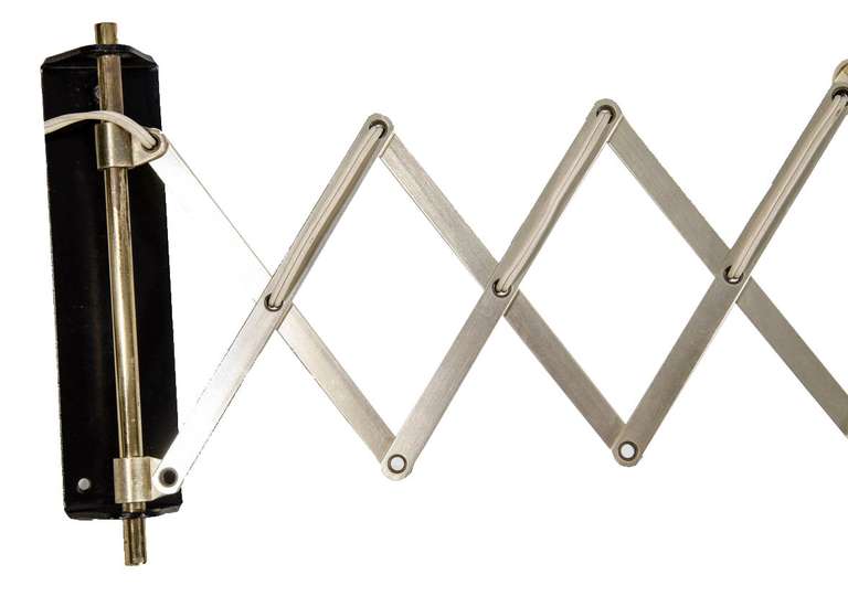 Mid-Century Modern Gerald Thurston for Lightolier Adjustable Wall-Mount Lamp