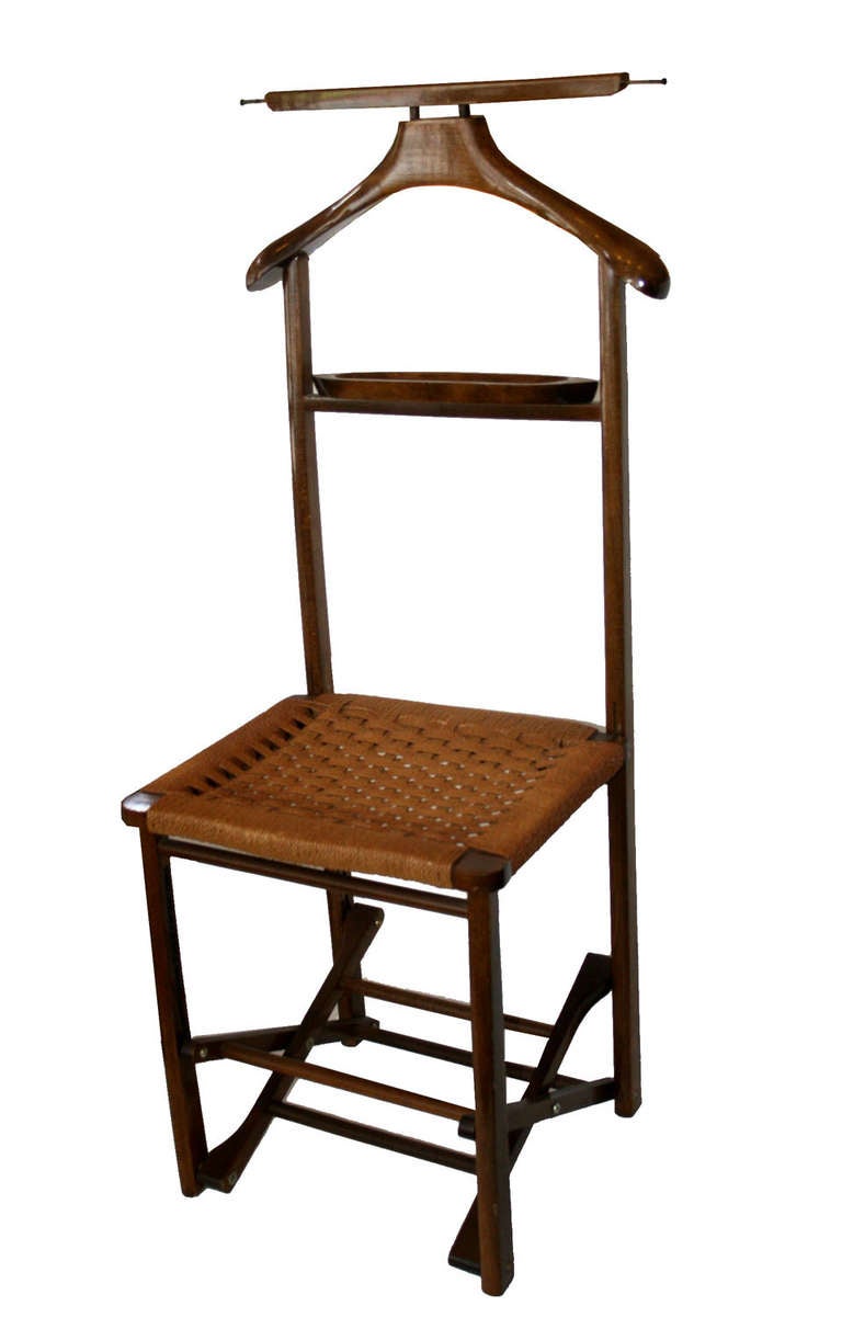 1960's Folding Italian Valet Chair 1