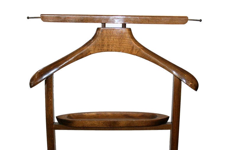 1960's Folding Italian Valet Chair In Excellent Condition In New York, NY