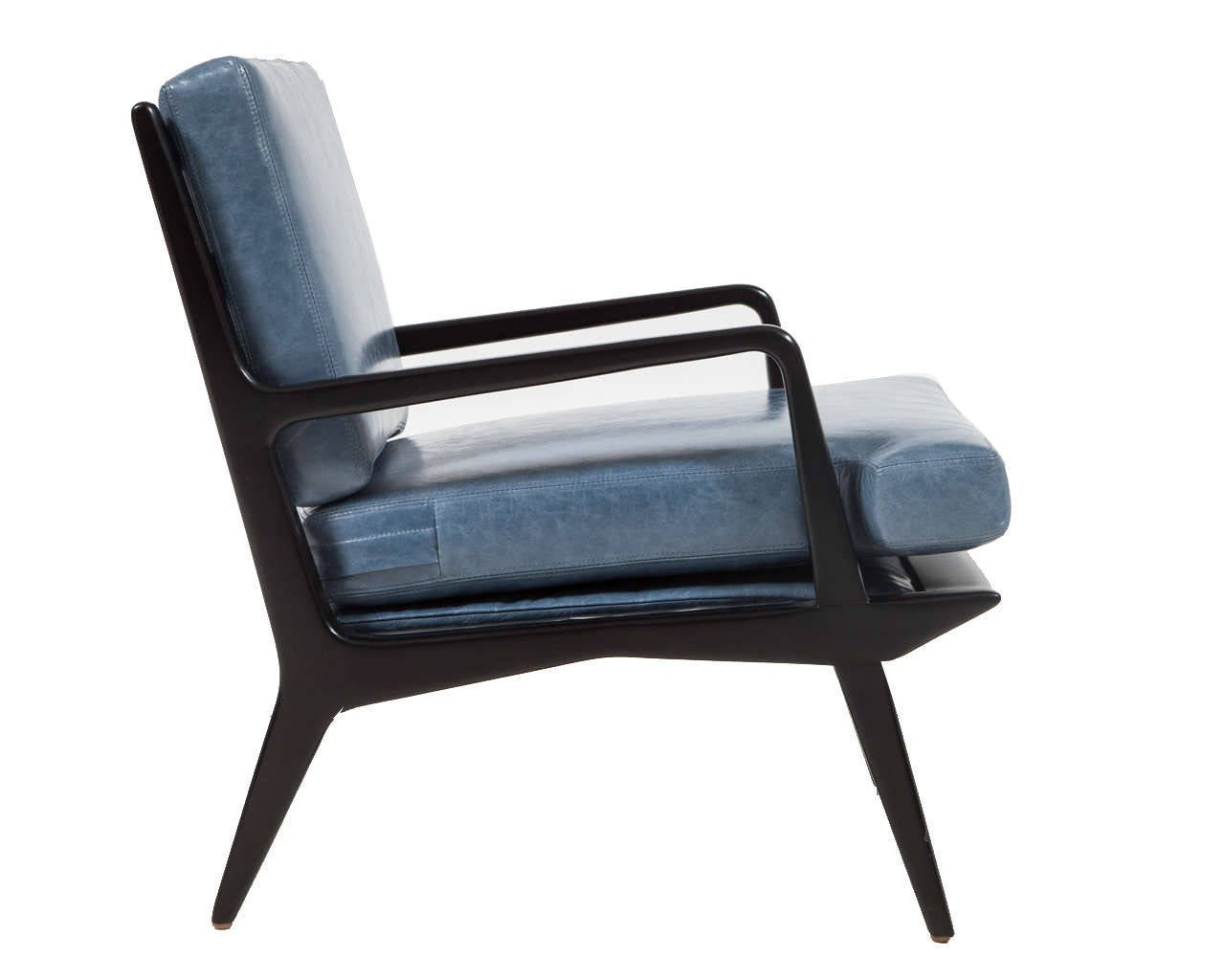 Contemporary Landry Open Frame Club Chair For Sale