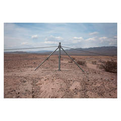 Kipp Wettstein Field Notes "Fence, Near Salton Sea," 2014 8