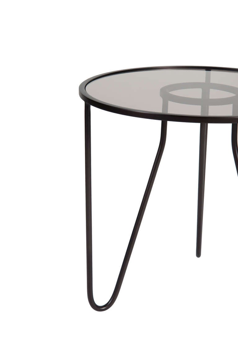 American Mika Ring Tripod Table For Sale