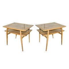 Rare pair of Singer and Sons Italian Tables