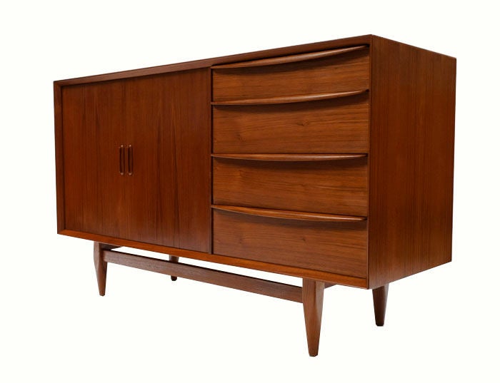 20th Century 1960's Falster Danish Teak Console