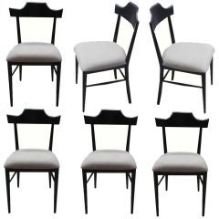 Paul McCobb Set of 6 Planner Group Dining Chairs