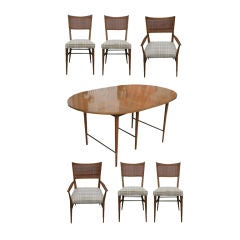 Paul McCobb Extension Table Dining Set for Directional