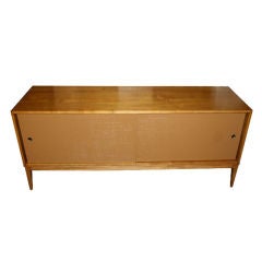 Paul McCobb Sliding Door Low Profile Console