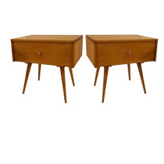 Paul McCobb Planner Group Single Drawer Nightstands