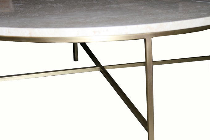 Brunel X Base Coffee Table In Excellent Condition For Sale In New York, NY