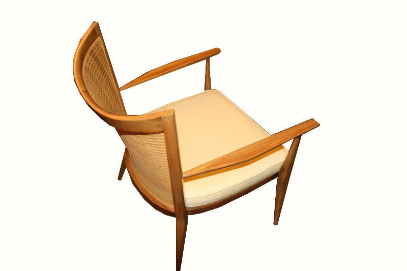 Paul McCobb for Directional Caned back Club Chairs 2