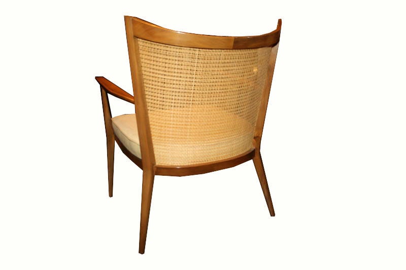 Paul McCobb for Directional Caned back Club Chairs 3