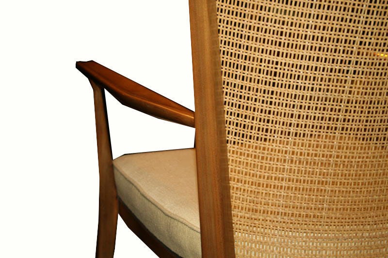 Paul McCobb for Directional Caned back Club Chairs 4