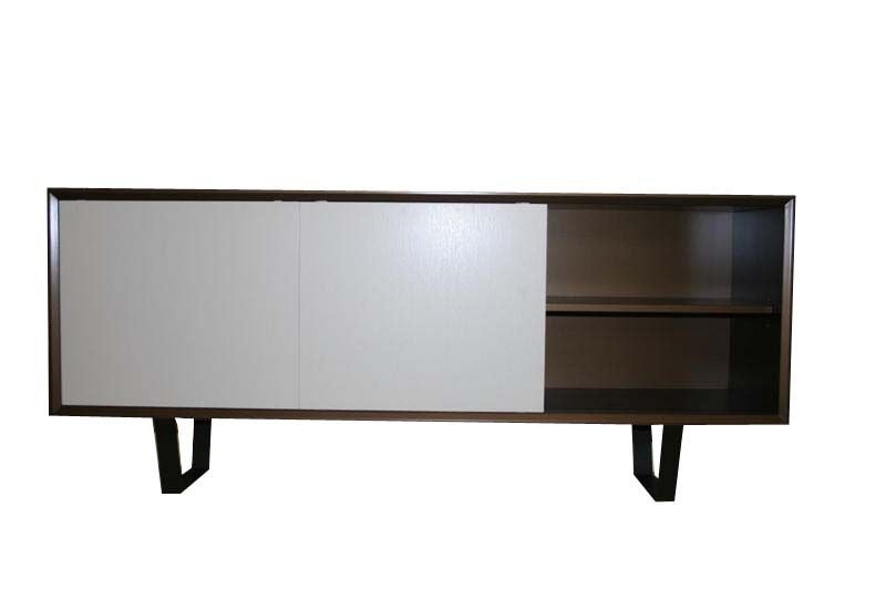 American Yoon Sliding Door Console For Sale