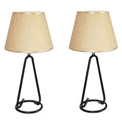 Pair of 1950'S "Royere" Lamps
