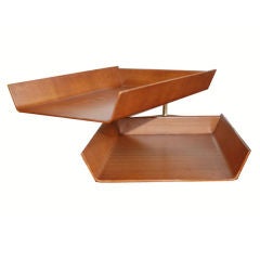 Florence Knoll Dual Letter Tray