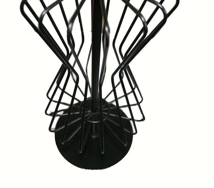 Metal Tony Paul Wire Frame Table Lamp