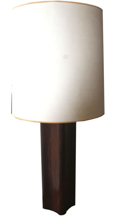 Jens Quistgaard Rosewood Table Lamp In Good Condition In New York, NY