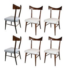 Paul McCobb Set of 6 Planner Group Dining Chairs