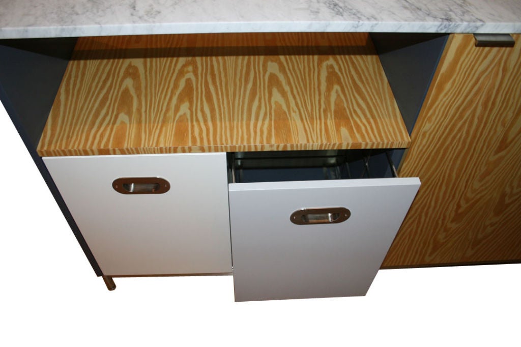 Pine and Lacquer Utility Island For Sale 1