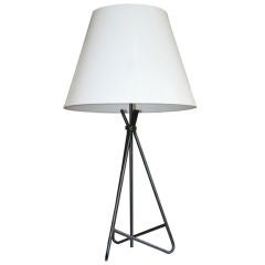 1950's Iron Rod Table Lamp