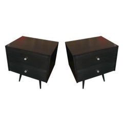 Paul McCobb Planner Group 2 Drawer Night Stands