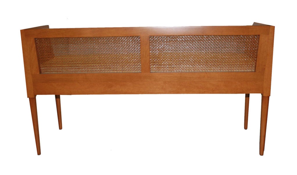 Viktor Caned Maple Bench For Sale 4