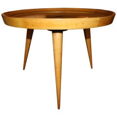 1950
s Brazilian Tripod Side Table