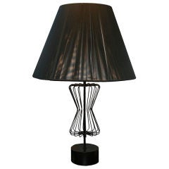 Tony Paul Wire Frame Table Lamp