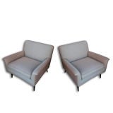 M|n Originals Sculpted Arm Club Chairs