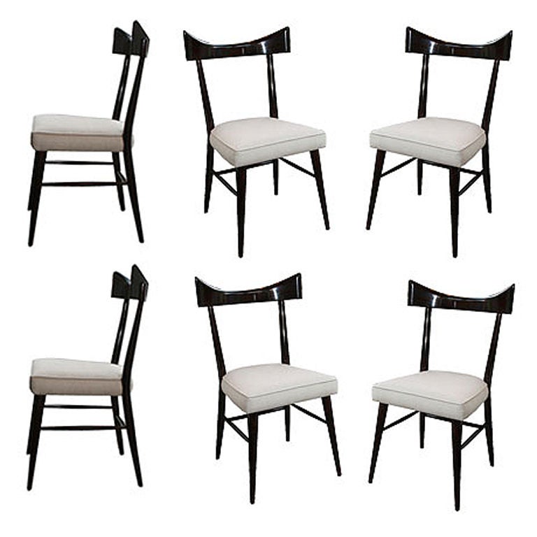 Paul McCobb Planner Group 6 Dining Chairs