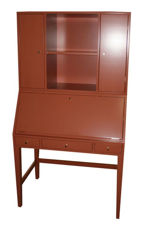 M|n Originals Lacquered Drop Front Secretary