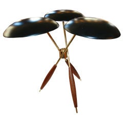 gerald thurston lightolier lamp Gerald Thurston For Lightolier Tripod Table Lamp