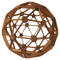 Mid-Century Geodesic Dome Sculpture