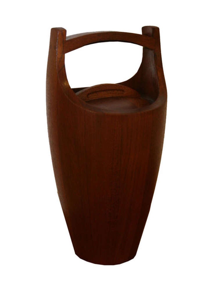 Jens Quistgaard For Dansk Solid Teak Ice Bucket