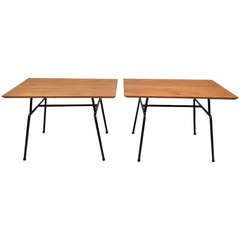 Paul McCobb Planner Group Iron Base Side Tables
