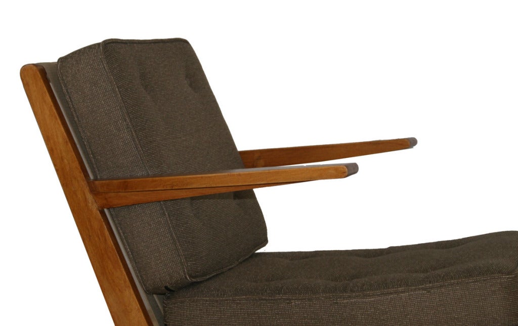 Mid-20th Century Sleepwalker's Arm Chair  by Joaquim Tenreiro, Brazil, 1950