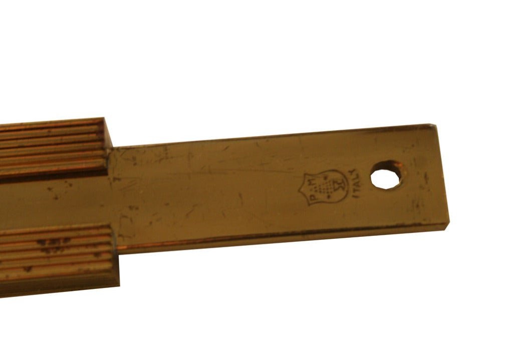 Gio Ponti Style Italian Brass Bar Tool Set 4