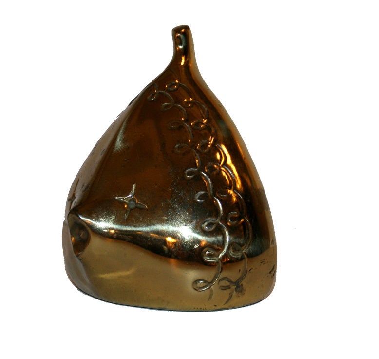 Brass Ben Seibel For Jenfredware Single Fish Bookend
