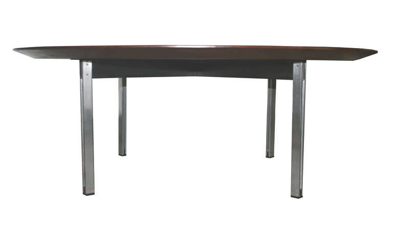 Florence Knoll Parallele Bar Teak Cocktail Table