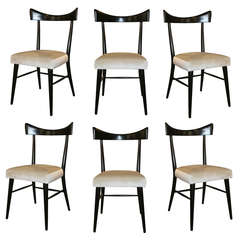 Vintage Paul McCobb Planner Group Six Dining Chairs