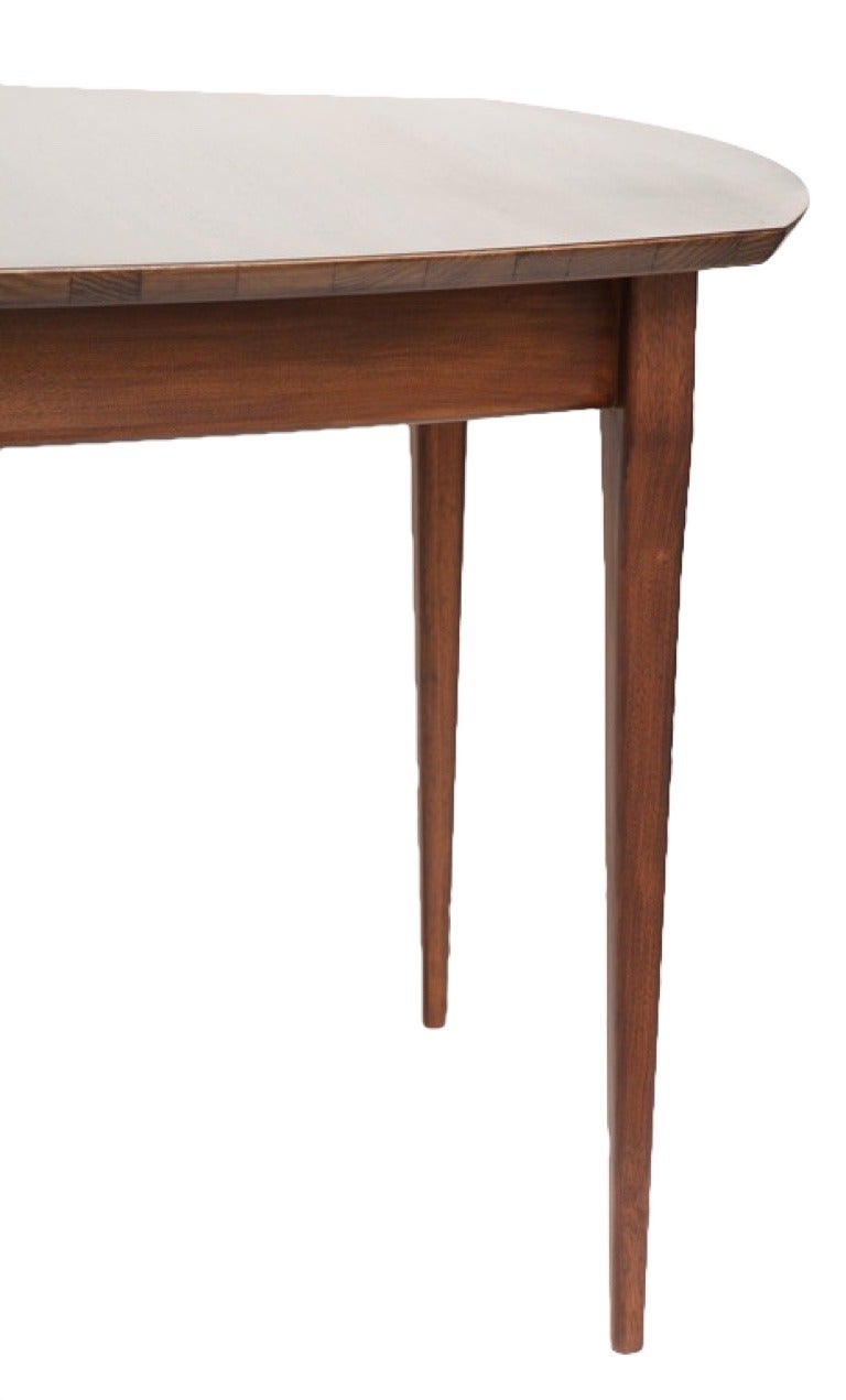 Bertha Schaefer Walnut Dining Table for Singer and Sons