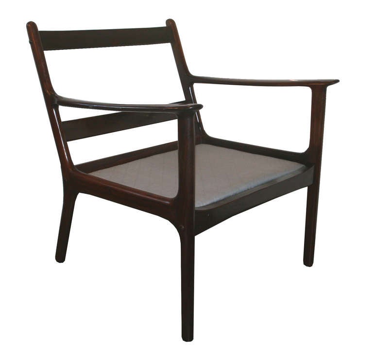 Ole Wanscher Rosewood Sofa and Chair Set 1