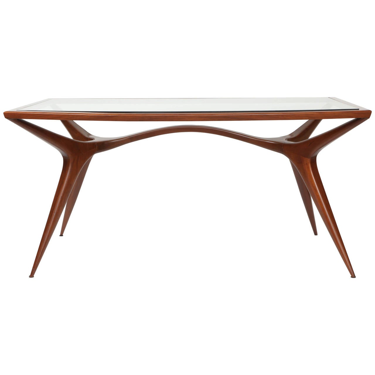 Sculptural Dining Table by Giuseppe Scapinelli at 1stdibs