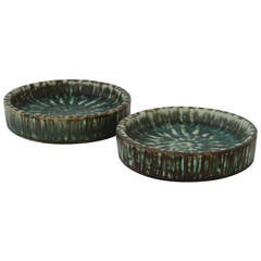 Pair of Stoneware Bowls by Gunnar Nyland for Rorstrand