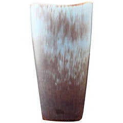 Freeform Stoneware Vase by Gunnar Nylund for Rorstrand