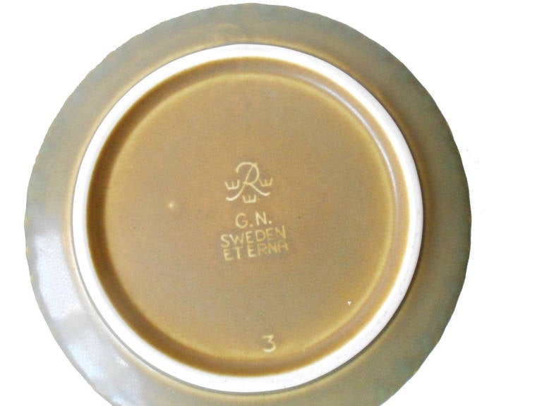 Gunnar Nylund for Rorstrand Stoneware Bowl