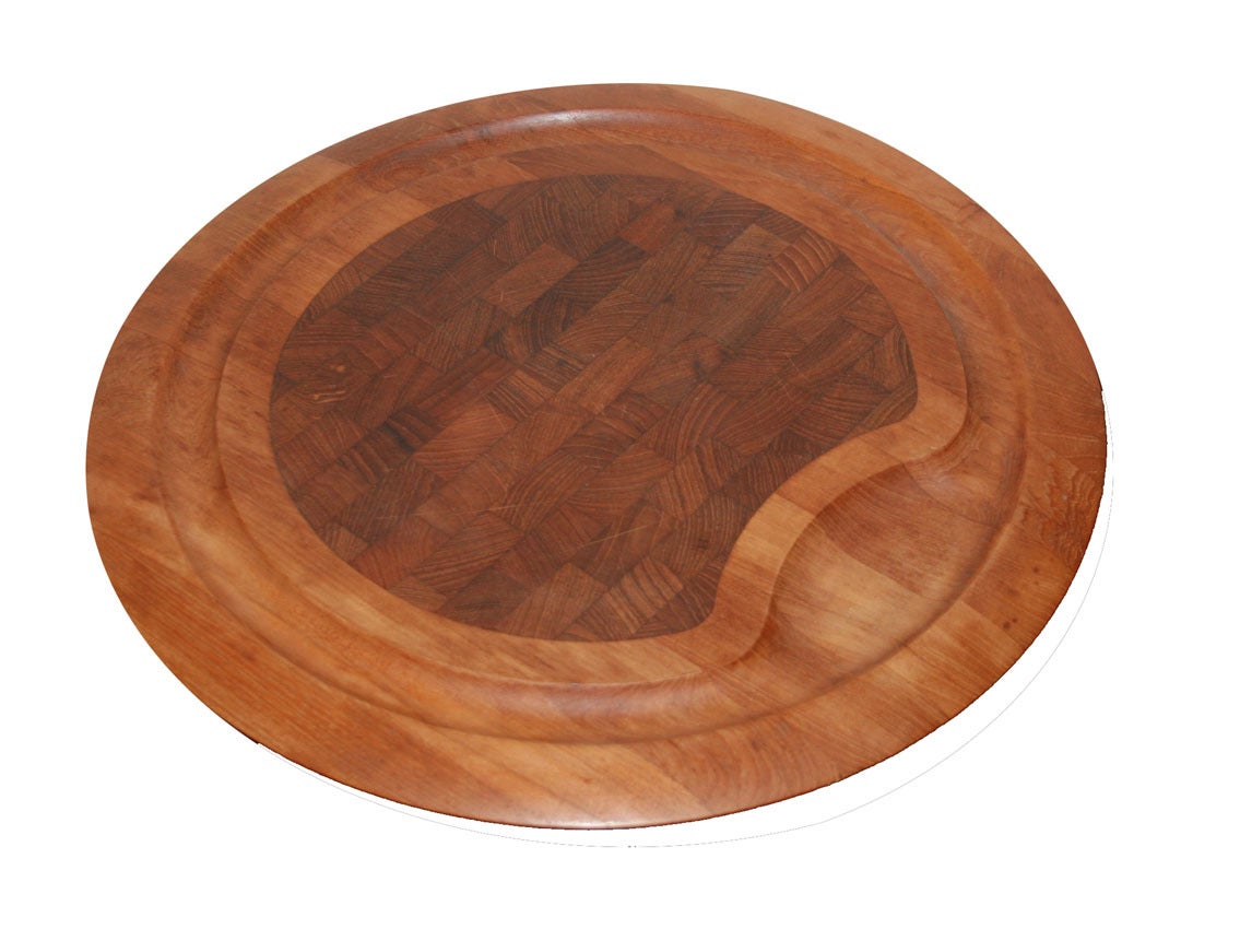 Jens Quistgaard for Dank Teak Serving Tray In Good Condition For Sale In New York, NY