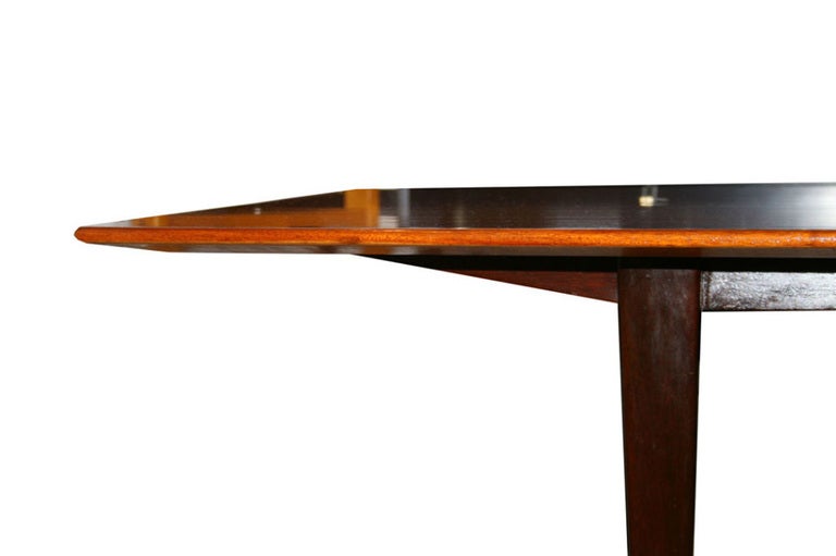 Rare Edward Wormley for Dunbar Walnut Dining Table 2