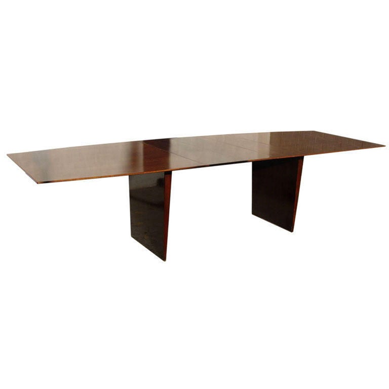 Rare Edward Wormley for Dunbar Walnut Dining Table 5