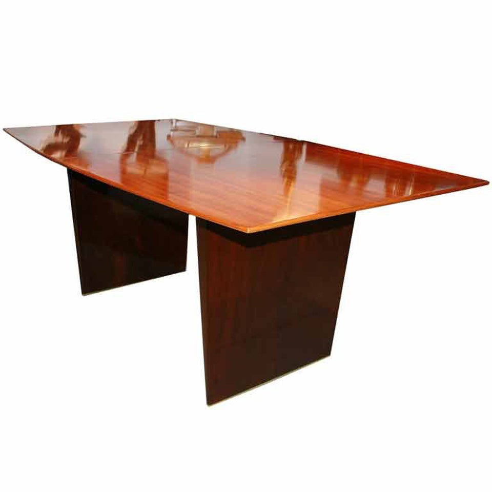 Rare Edward Wormley for Dunbar Walnut Dining Table